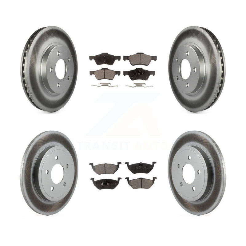 Transit Auto KGT-100682 Disc Brake Kit for 2010-2011 Mercury Mariner, Ford Escape - Front and Rear