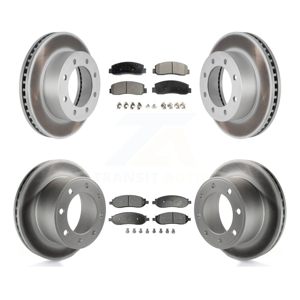 Transit Auto KGT-100683 Disc Brake Kit for 2005-2007 Ford F-250 Super Duty, Ford F-350 Super Duty - Front and Rear
