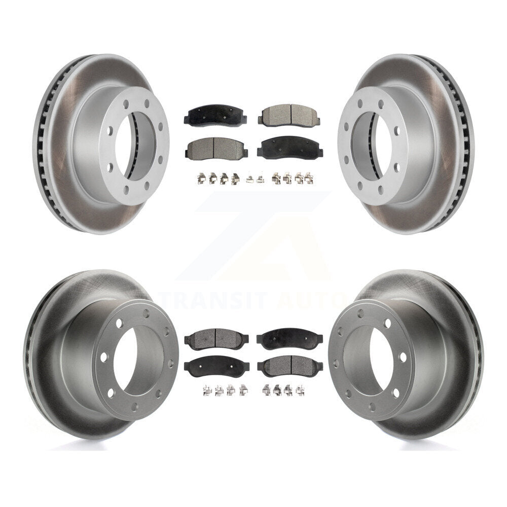 Transit Auto KGT-100684 Disc Brake Kit for 2008-2009 Ford F-250 Super Duty - Front and Rear