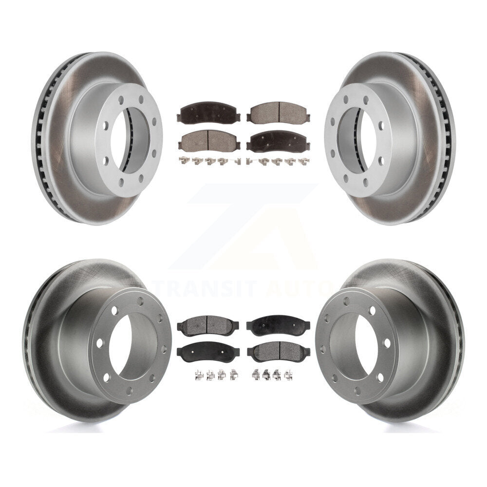 Transit Auto KGT-100687 Disc Brake Kit for 2010-2012 Ford F-250 Super Duty, Ford F-350 Super Duty - Front and Rear