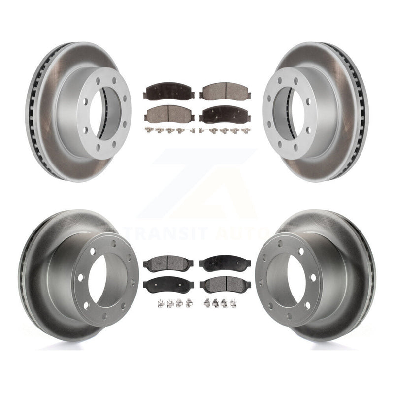 Transit Auto KGT-100687 Disc Brake Kit for 2010-2012 Ford F-250 Super Duty, Ford F-350 Super Duty - Front and Rear