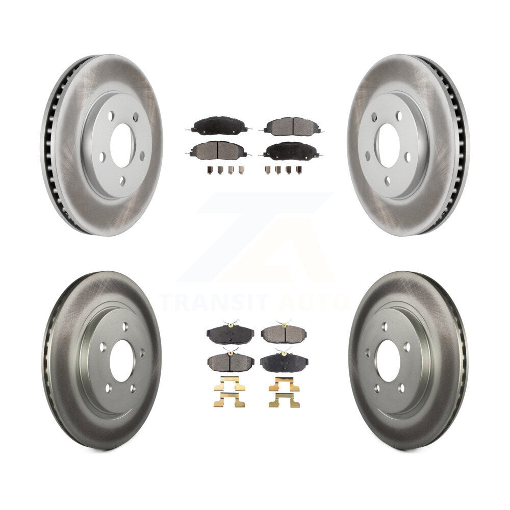 Transit Auto KGT-100692 Disc Brake Kit for 2005-2010 Ford Mustang - Front and Rear