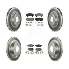 Transit Auto KGT-100696 Disc Brake Kit for 2006-2013 Mazda 6, Lincoln MKZ and More - Front and Rear