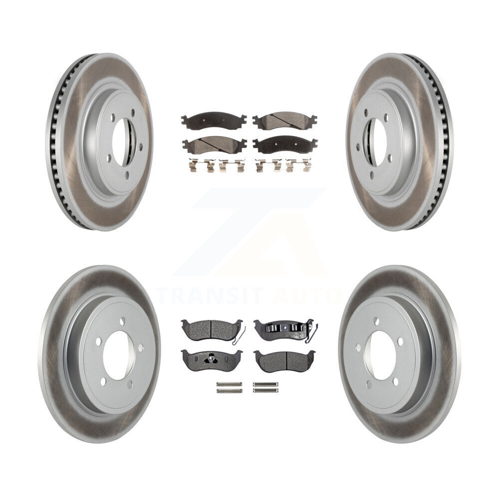 Transit Auto KGT-100697 Disc Brake Kit for 2006-2010 Ford Explorer Sport Trac, Ford Explorer, Mercury Mountaineer - Front and Rear