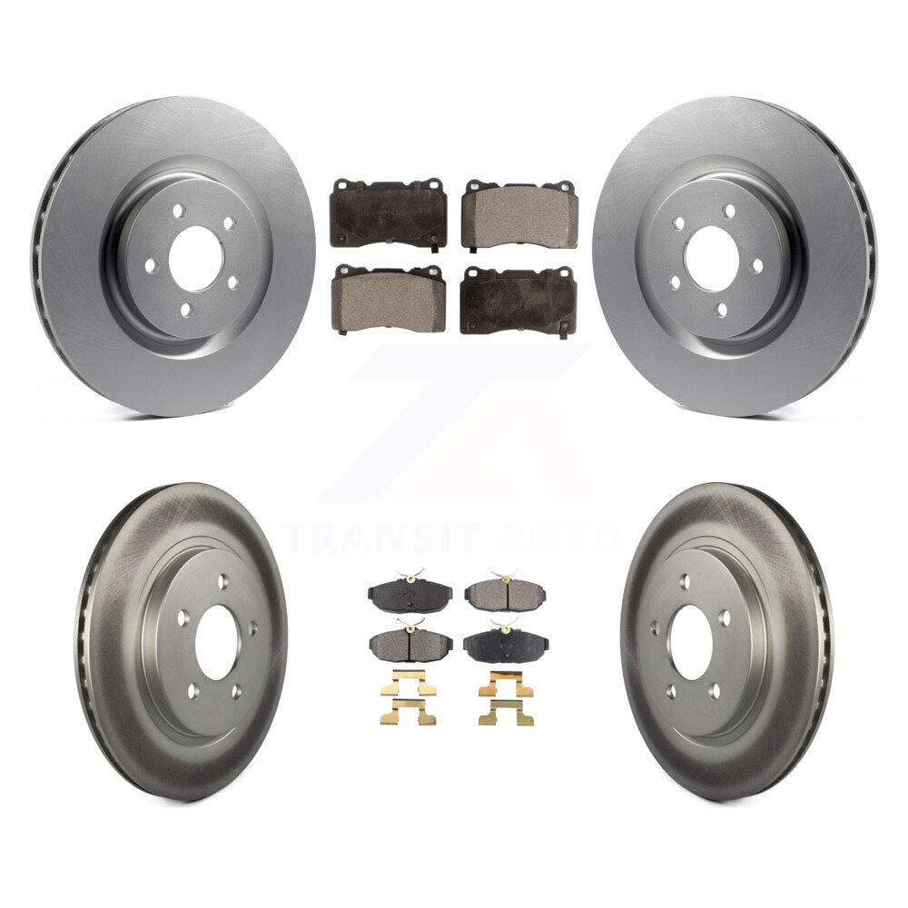 Transit Auto KGT-100698 Disc Brake Kit for 2007-2011 Ford Mustang - Front and Rear