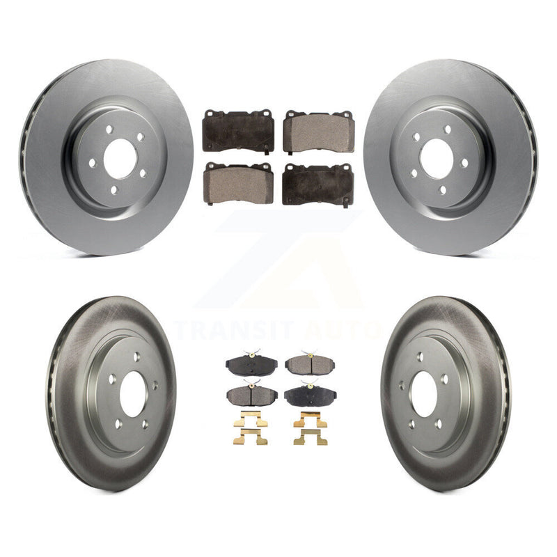 Transit Auto KGT-100698 Disc Brake Kit for 2007-2011 Ford Mustang - Front and Rear