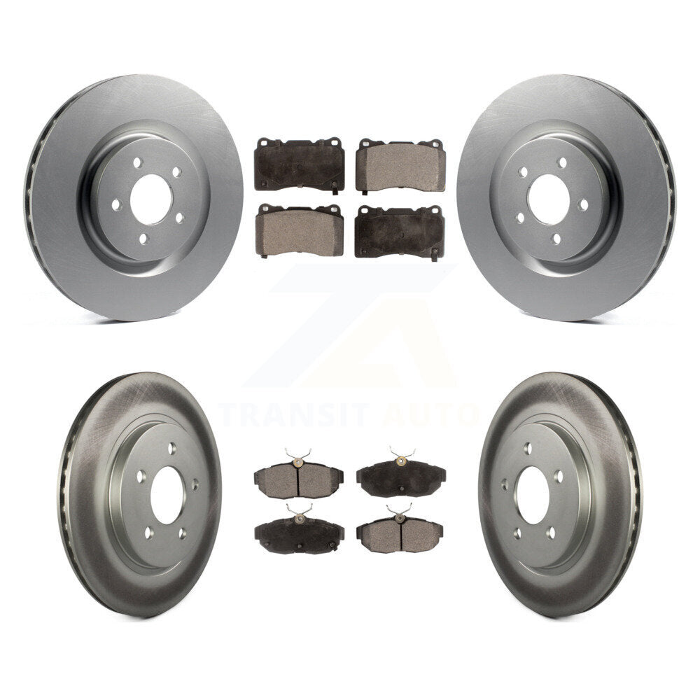 Transit Auto KGT-100699 Disc Brake Kit for 2011-2013 Ford Mustang - Front and Rear
