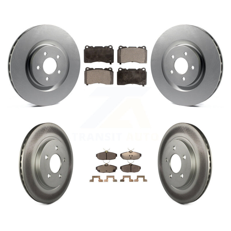 Transit Auto KGT-100700 Disc Brake Kit for 2012 Ford Mustang - Front and Rear