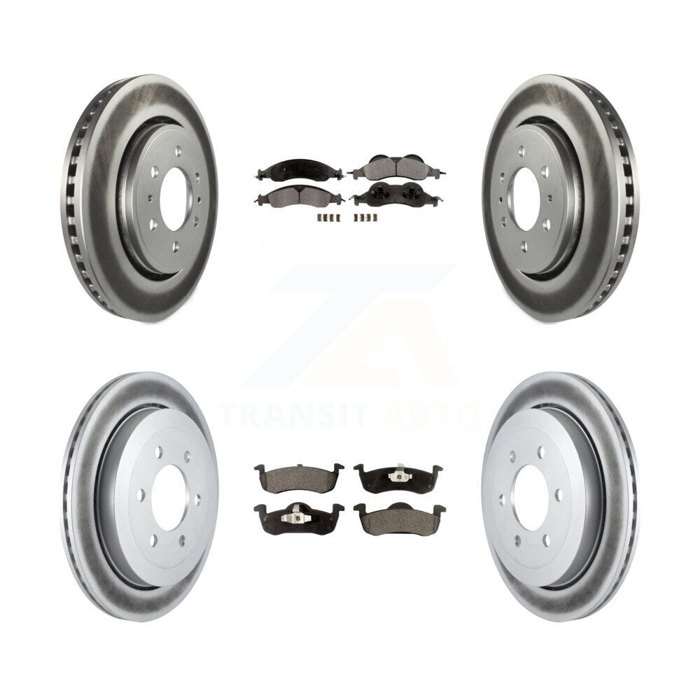 Transit Auto KGT-100701 Disc Brake Kit for 2007-2009 Ford Expedition, Lincoln Navigator - Front and Rear