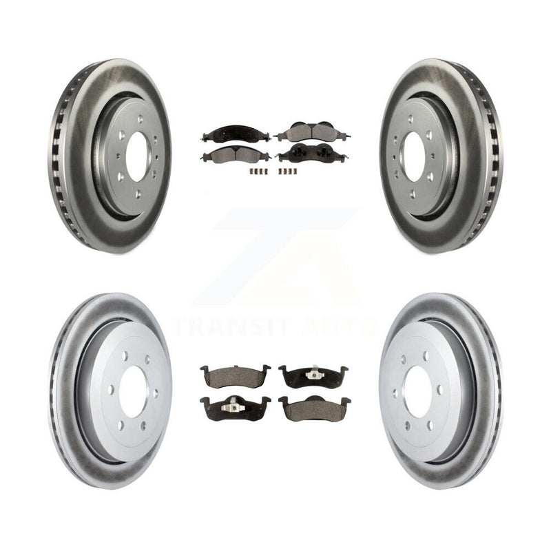Transit Auto KGT-100701 Disc Brake Kit for 2007-2009 Ford Expedition, Lincoln Navigator - Front and Rear