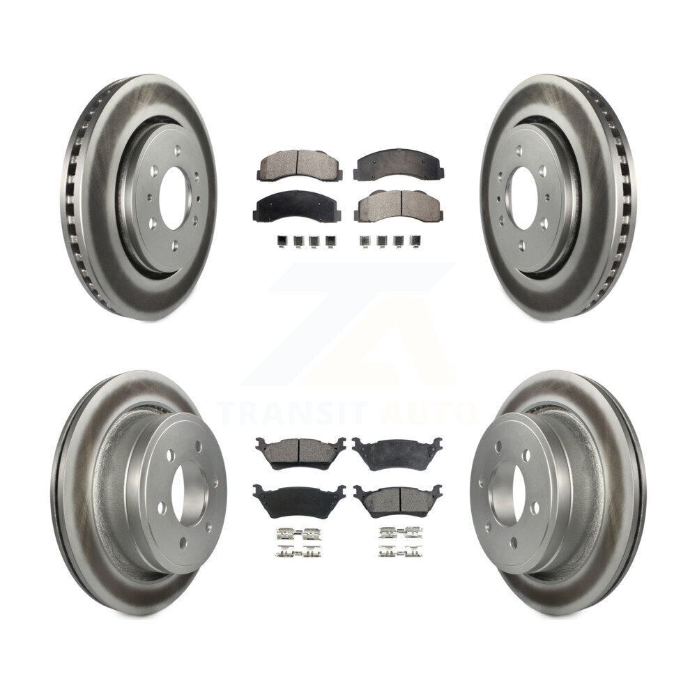 Transit Auto KGT-100704 Disc Brake Kit for 2012-2017 Ford F-150 - Front and Rear