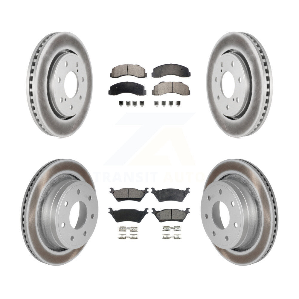 Transit Auto KGT-100717 Disc Brake Kit for 2012-2014 Ford F-150 - Front and Rear