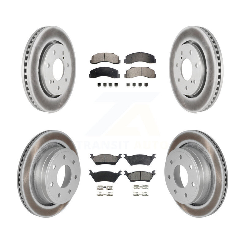 Transit Auto KGT-100717 Disc Brake Kit for 2012-2014 Ford F-150 - Front and Rear