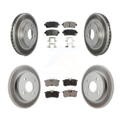 Transit Auto KGT-100719 Disc Brake Kit for 2014-2019 Ford Fiesta - Front and Rear