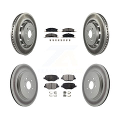 Transit Auto KGT-100723 Disc Brake Kit for 2012-2019 Ford Taurus, Lincoln MKT and More - Front and Rear