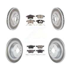 Transit Auto KGT-100725 Disc Brake Kit for 2013-2020 Ford Fusion, Lincoln MKZ - Front and Rear