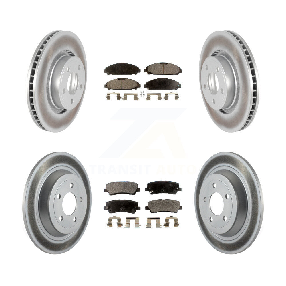 Transit Auto KGT-100731 Disc Brake Kit for 2015-2017 Ford Mustang - Front and Rear