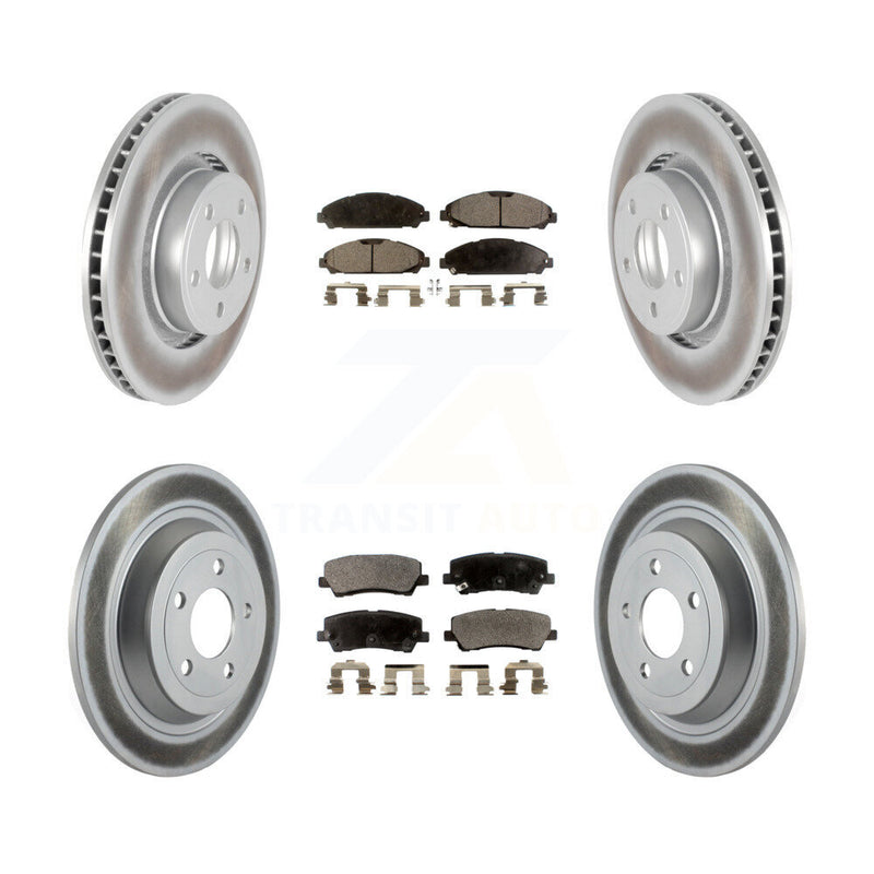 Transit Auto KGT-100731 Disc Brake Kit for 2015-2017 Ford Mustang - Front and Rear