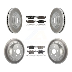 Transit Auto KGT-100732 Disc Brake Kit for 2015-2019 Ford Edge - Front and Rear