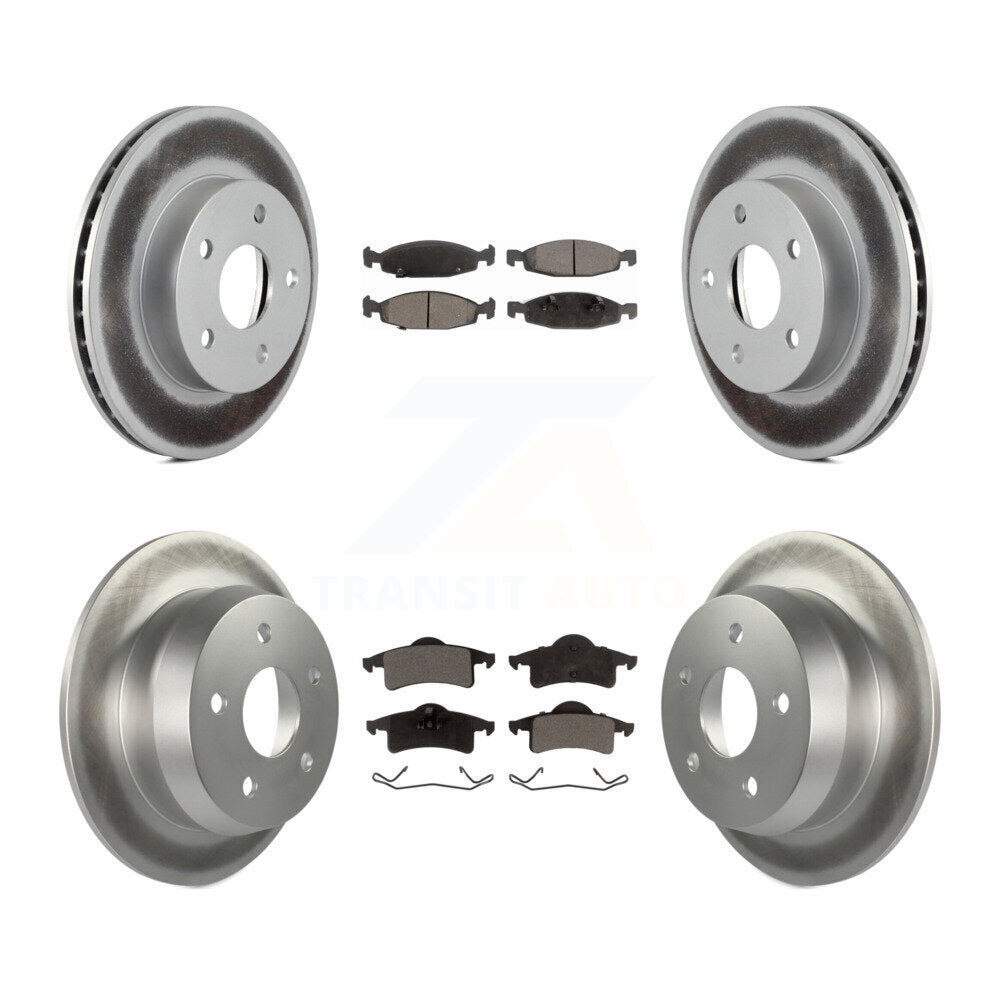 Transit Auto KGT-100742 Disc Brake Kit for 1999-2002 Jeep Grand Cherokee - Front and Rear