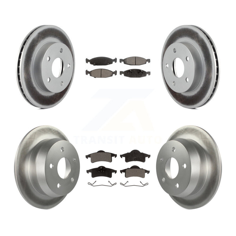 Transit Auto KGT-100742 Disc Brake Kit for 1999-2002 Jeep Grand Cherokee - Front and Rear