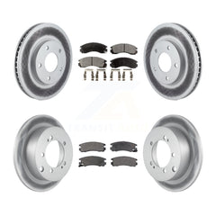 Transit Auto KGT-100744 Disc Brake Kit for 2000 Mitsubishi Eclipse - Front and Rear