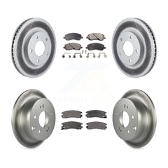 Transit Auto KGT-100747 Disc Brake Kit for 2004-2012 Mitsubishi Galant - Front and Rear
