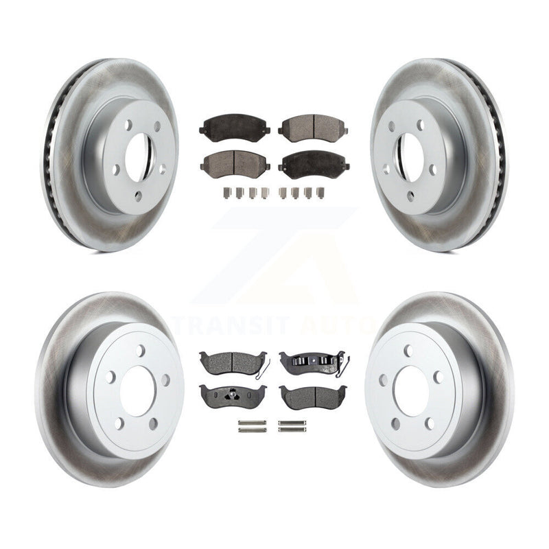 Transit Auto KGT-100750 Disc Brake Kit for 2003-2007 Jeep Liberty - Front and Rear