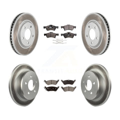 Transit Auto KGT-100754 Disc Brake Kit for 2001-2007 Dodge Grand Caravan, Chrysler Town & Country and More - Front and Rear