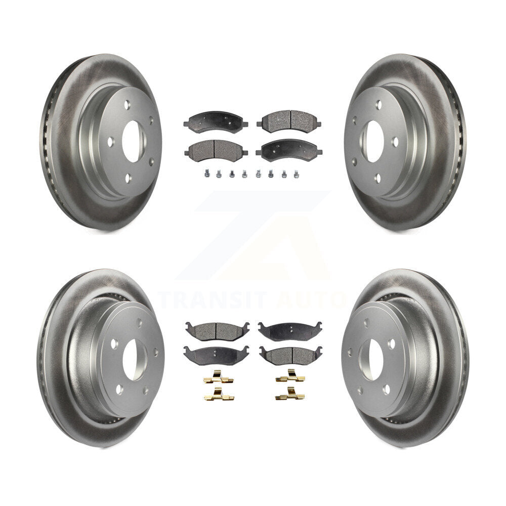 Transit Auto KGT-100755 Disc Brake Kit for 2006-2023 Ram 1500 Classic, Ram 1500 and More - Front and Rear