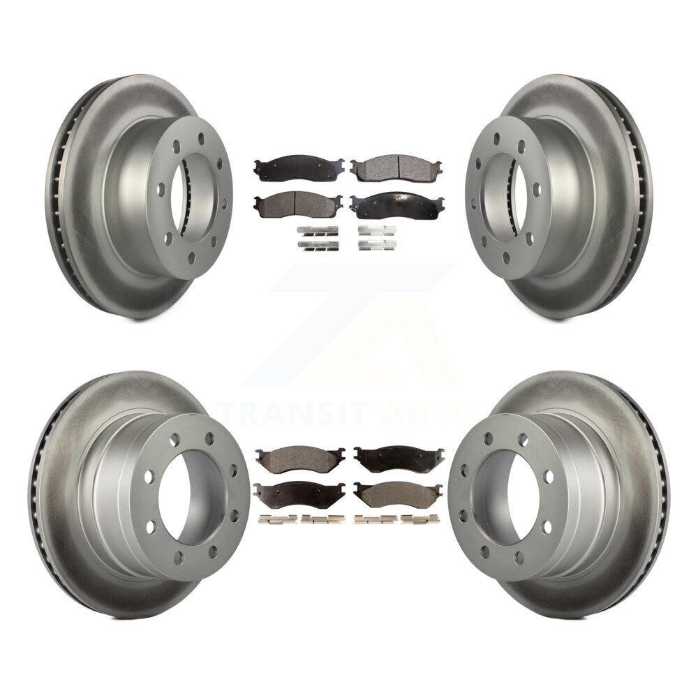 Transit Auto KGT-100758 Disc Brake Kit for 2003-2008 Dodge Ram 1500, Dodge Ram 2500, Dodge Ram 3500 - Front and Rear