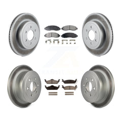 Transit Auto KGT-100759 Disc Brake Kit for 2003-2004 Dodge Dakota - Front and Rear