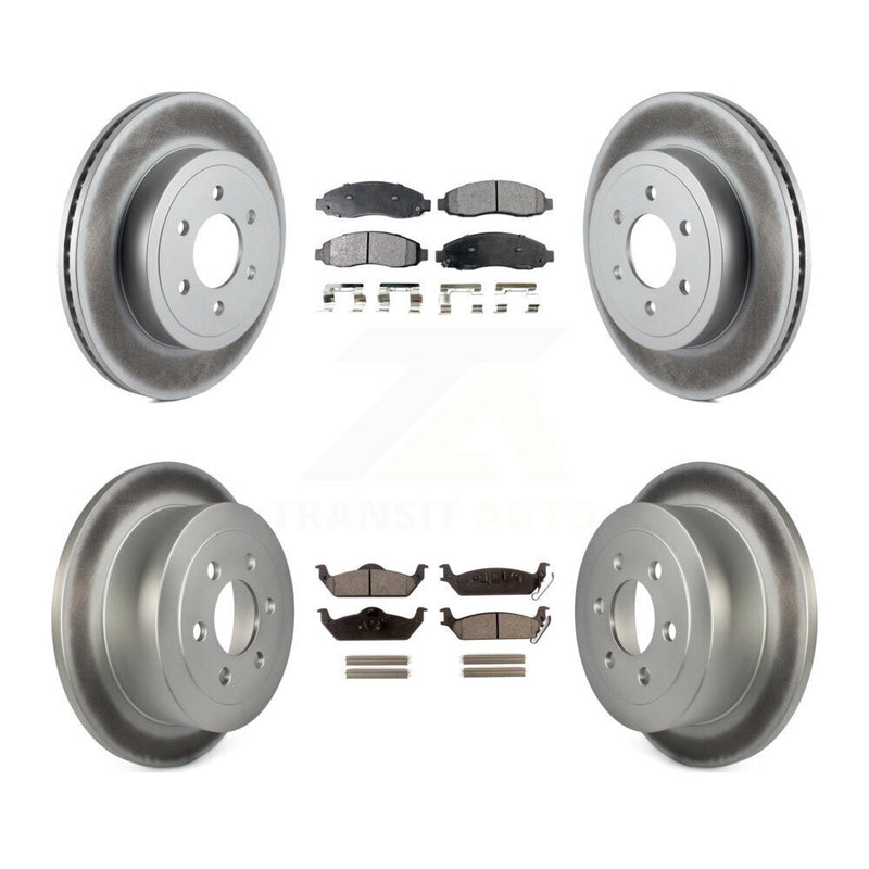 Transit Auto KGT-100759 Disc Brake Kit for 2003-2004 Dodge Dakota - Front and Rear