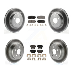 Transit Auto KGT-100761 Disc Brake Kit for 2005-2023 Dodge Charger, Dodge Challenger and More - Front and Rear