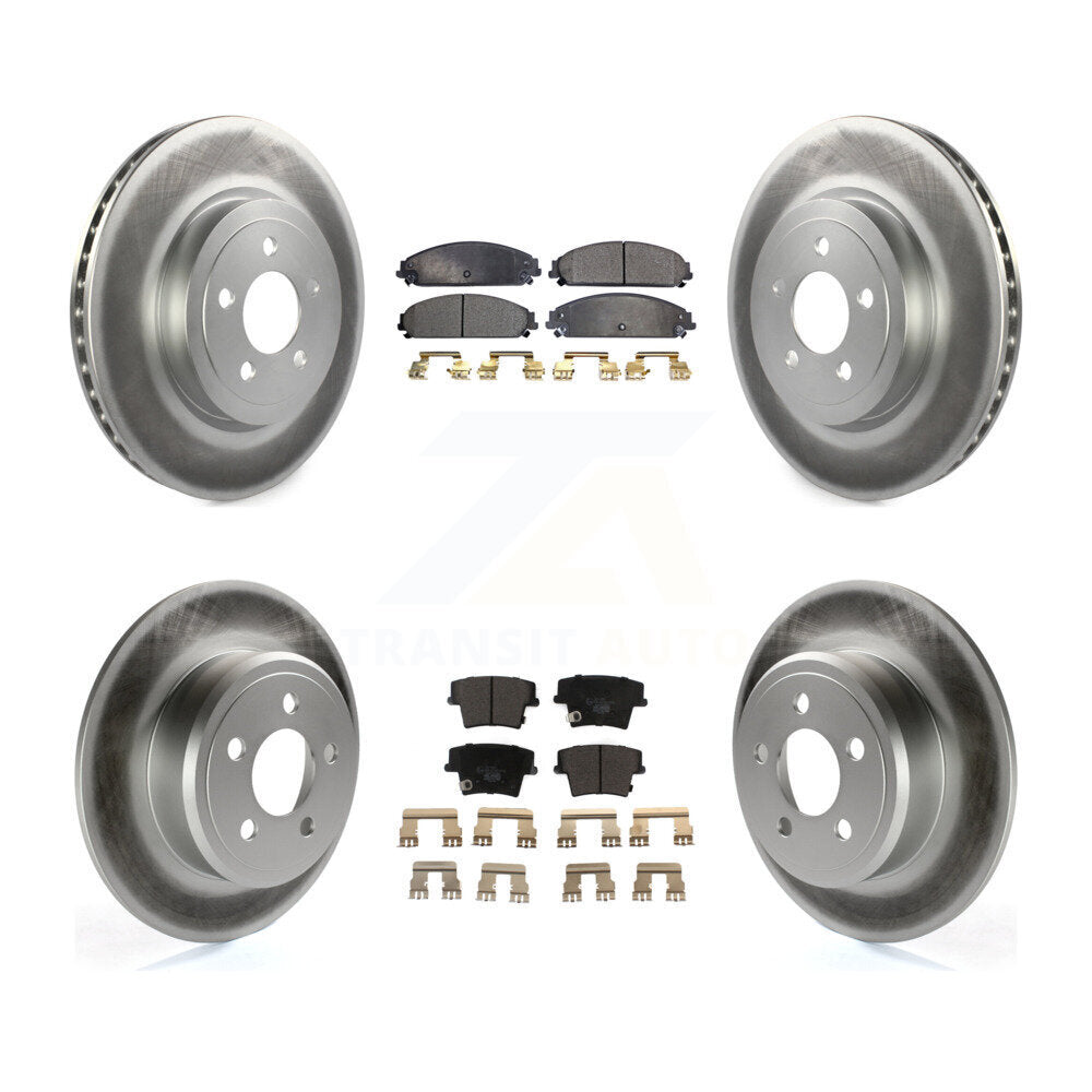 Transit Auto KGT-100763 Disc Brake Kit for 2005-2006 Chrysler 300 - Front and Rear