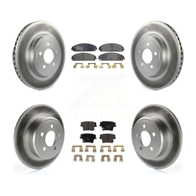 Transit Auto KGT-100763 Disc Brake Kit for 2005-2006 Chrysler 300 - Front and Rear
