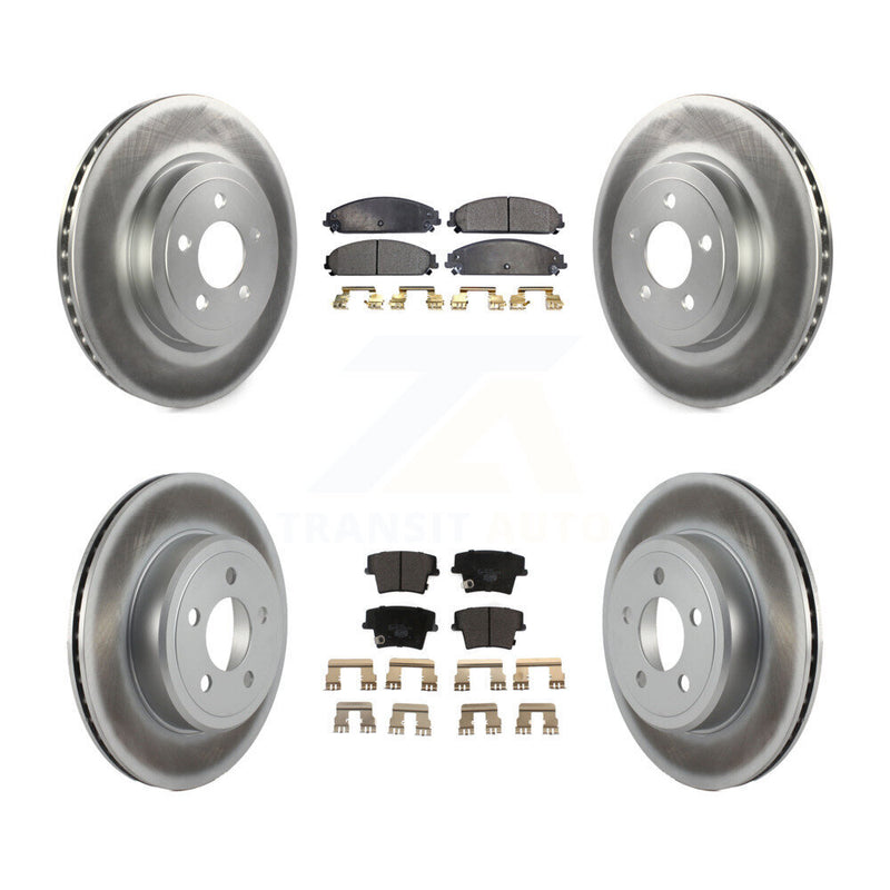 Transit Auto KGT-100764 Disc Brake Kit for 2005-2023 Dodge Challenger, Dodge Charger and More - Front and Rear
