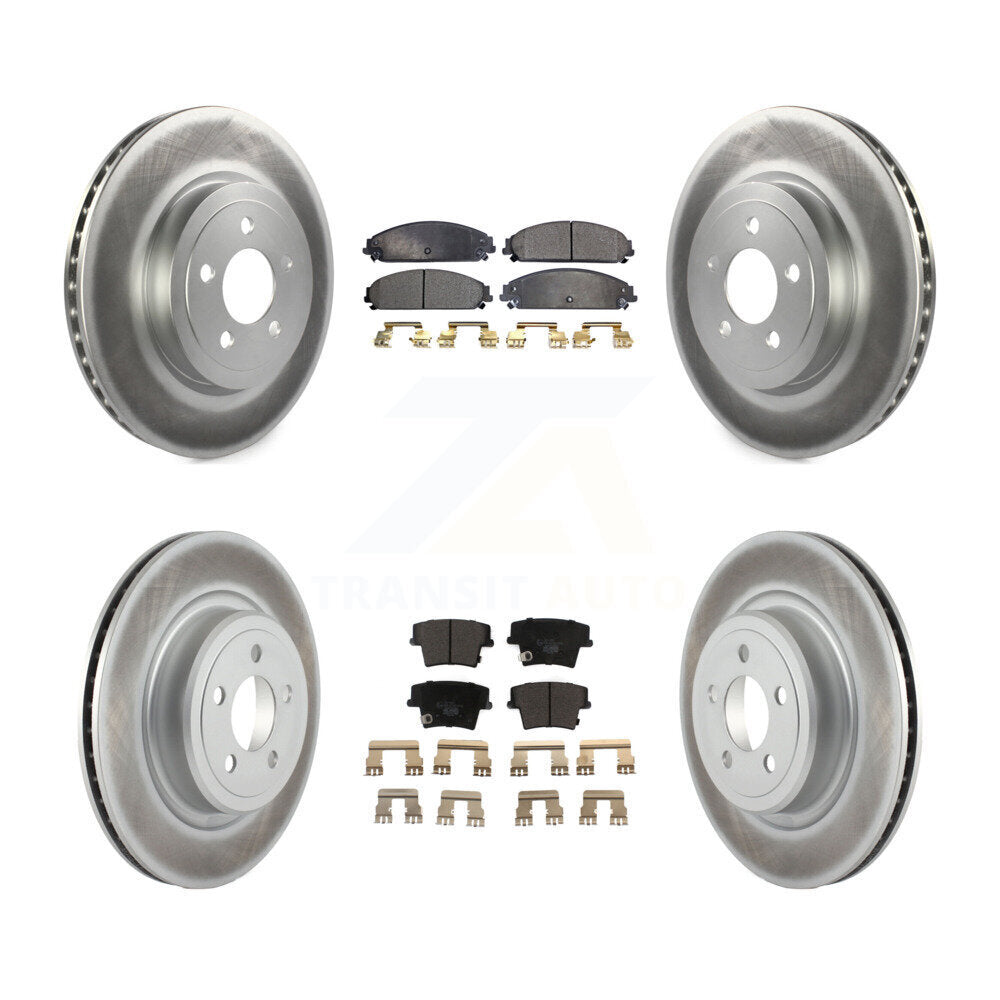 Transit Auto KGT-100765 Disc Brake Kit for 2006-2013 Dodge Charger - Front and Rear