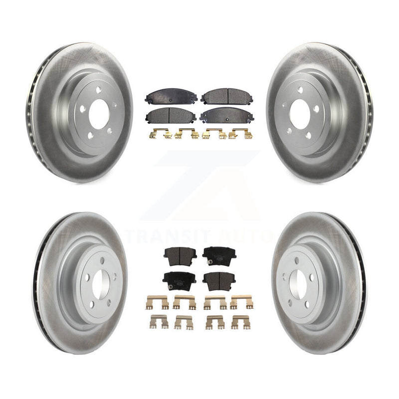 Transit Auto KGT-100765 Disc Brake Kit for 2006-2013 Dodge Charger - Front and Rear