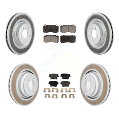 Transit Auto KGT-100768 Disc Brake Kit for 2015 Dodge Charger - Front and Rear