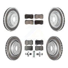 Transit Auto KGT-100769 Disc Brake Kit for 2005-2023 Dodge Challenger, Dodge Charger and More - Front and Rear