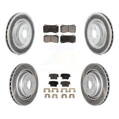 Transit Auto KGT-100770 Disc Brake Kit for 2015 Dodge Charger - Front and Rear