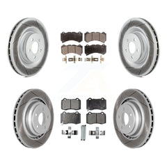 Transit Auto KGT-100772 Disc Brake Kit for 2015-2021 Dodge Charger, Dodge Challenger - Front and Rear