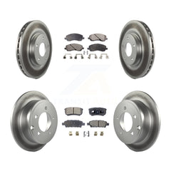Transit Auto KGT-100775 Disc Brake Kit for 2007-2017 Chrysler 200, Dodge Caliber and More - Front and Rear