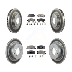 Transit Auto KGT-100776 Disc Brake Kit for 2007-2017 Mitsubishi Lancer, Mitsubishi Outlander and More - Front and Rear