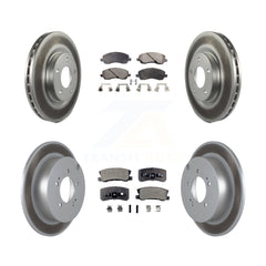 Transit Auto KGT-100778 Disc Brake Kit for 2007-2013 Mitsubishi Outlander - Front and Rear