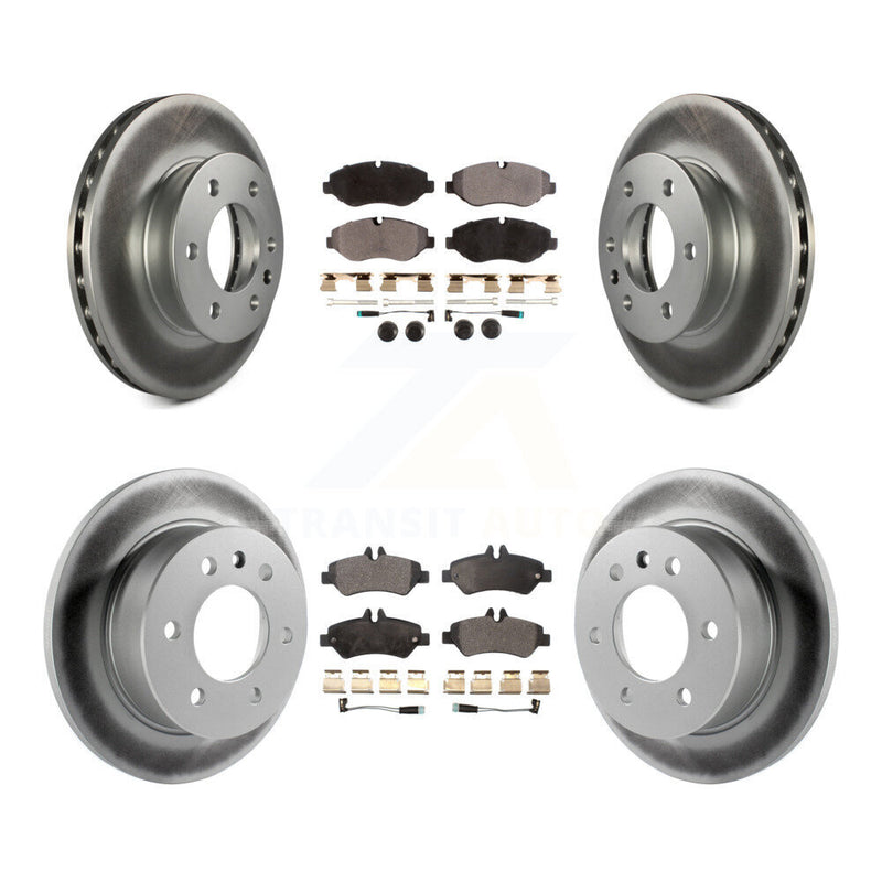 Transit Auto KGT-100782 Disc Brake Kit for 2007-2018 Mercedes-Benz Sprinter 2500, Dodge Sprinter 2500, Freightliner Sprinter 2500 - Front and Rear