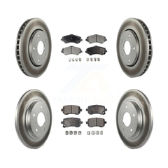 Transit Auto KGT-100783 Disc Brake Kit for 2008-2012 Chrysler Town & Country, Dodge Grand Caravan and More - Front and Rear