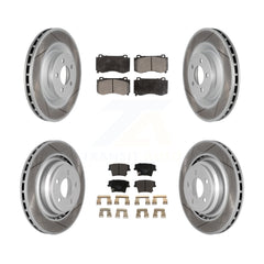 Transit Auto KGT-100787 Disc Brake Kit for 2015 Dodge Charger - Front and Rear