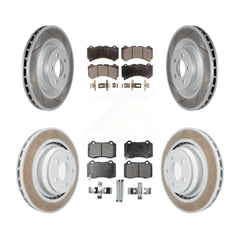 Transit Auto KGT-100788 Disc Brake Kit for 2015-2021 Dodge Charger, Dodge Challenger - Front and Rear